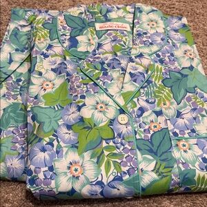 Marie Claire Floral Pajama Set